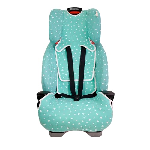 Image of JYOKO Kids Cover Liner Made Cotton Compatible with Graco Milestone (Mint Sparkles)