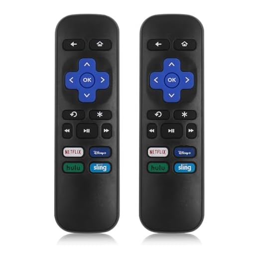 2 peças de controle remoto de substituição compatível com Roku Premlere, para Roku Box, para Roku Express, para Roku HD/XD/XDS/LT, apenas para controle remoto Roku 1/2/3/4 【Não para Roku Stick e não para Roku TV】