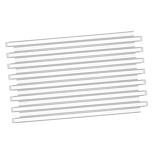 Bâtons pour cake pops acrylique transparent Alipis x15 - Tiges de pâtisserie DIY