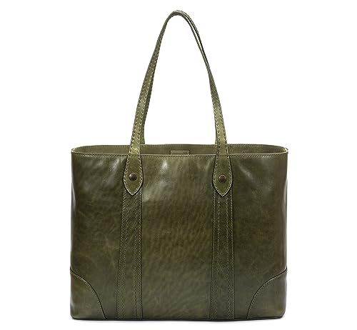 Image of Frye Women's Melissa Shopper Tote Bag, Stylist Large Handbag with Adjustable Strap & Pockets