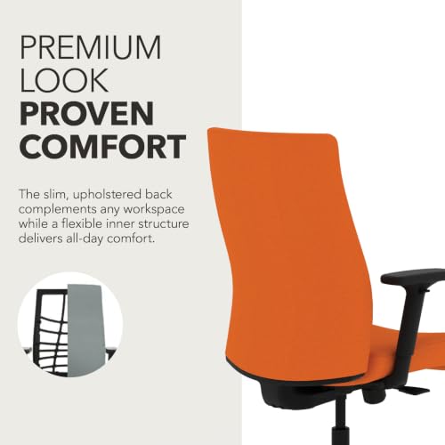 Image of HON Ignition 2.0 Ergonomic Office Chair, Lumbar Support, Apricot