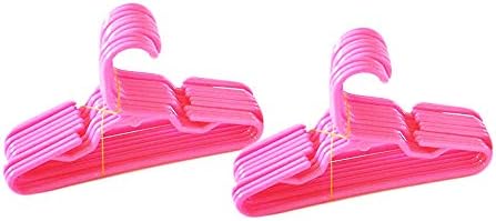 MyBrittany's 24 Pink Hangers Compatible with 18 Inch Girl Doll Clothes- 18 Inch Doll Clothes Hangers