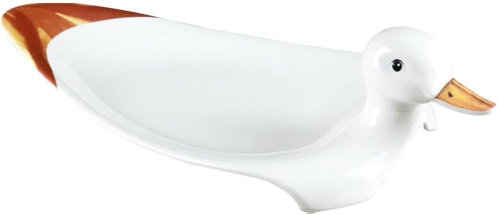 Serving Platter Food Storage Plate White Melamine Decorative Roast Tray for Restaurant Food Display and Serving, Intestinal Plate Suitable for Kitchen and Hotel Use
