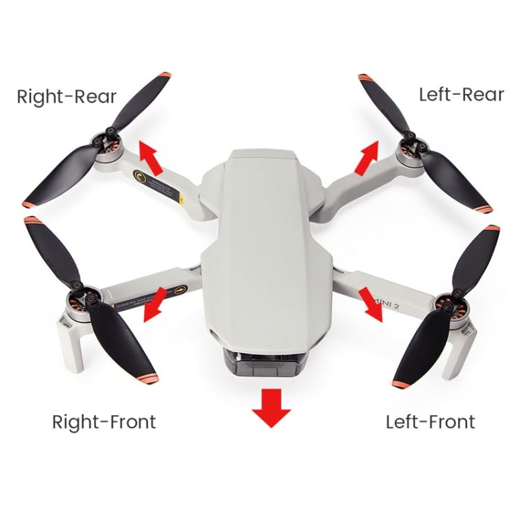 Guscio Braccio Di Ricambio Per DJI Mini 2/SE - Copertura Originale Senza Motore - Parti Di Riparazione Drone