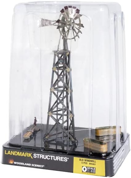 Woodland Scenics BR5867 O Built-Up Old Windmill