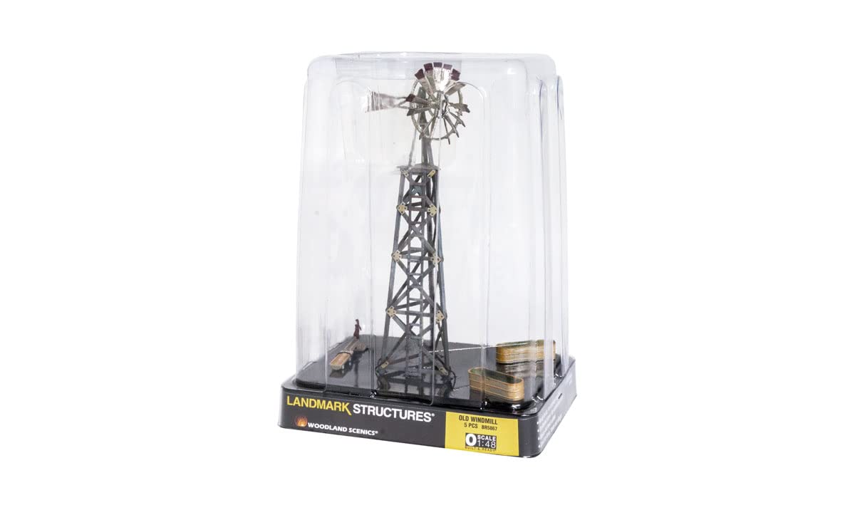 Amazon.com: Woodland Scenics BR5867 O Built-Up Old Windmill : Toys
