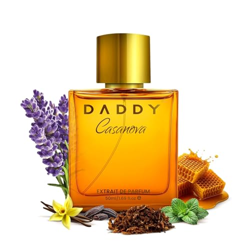 Image of Casanova Extrait De Parfum for Men | Premium Long Lasting Perfume with Honey, Tobacco, Vanilla & Aromatic Notes | Sweet Spicy Masculine Fragrance | Up to 12+ Hours | 50 ML