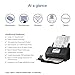 Epson Workforce ES-580W Wireless Color Duplex Desktop Document Scanner for PC and Mac with 100-sheet Auto Feeder (ADF), Intuitive 4.3' Touchscreen