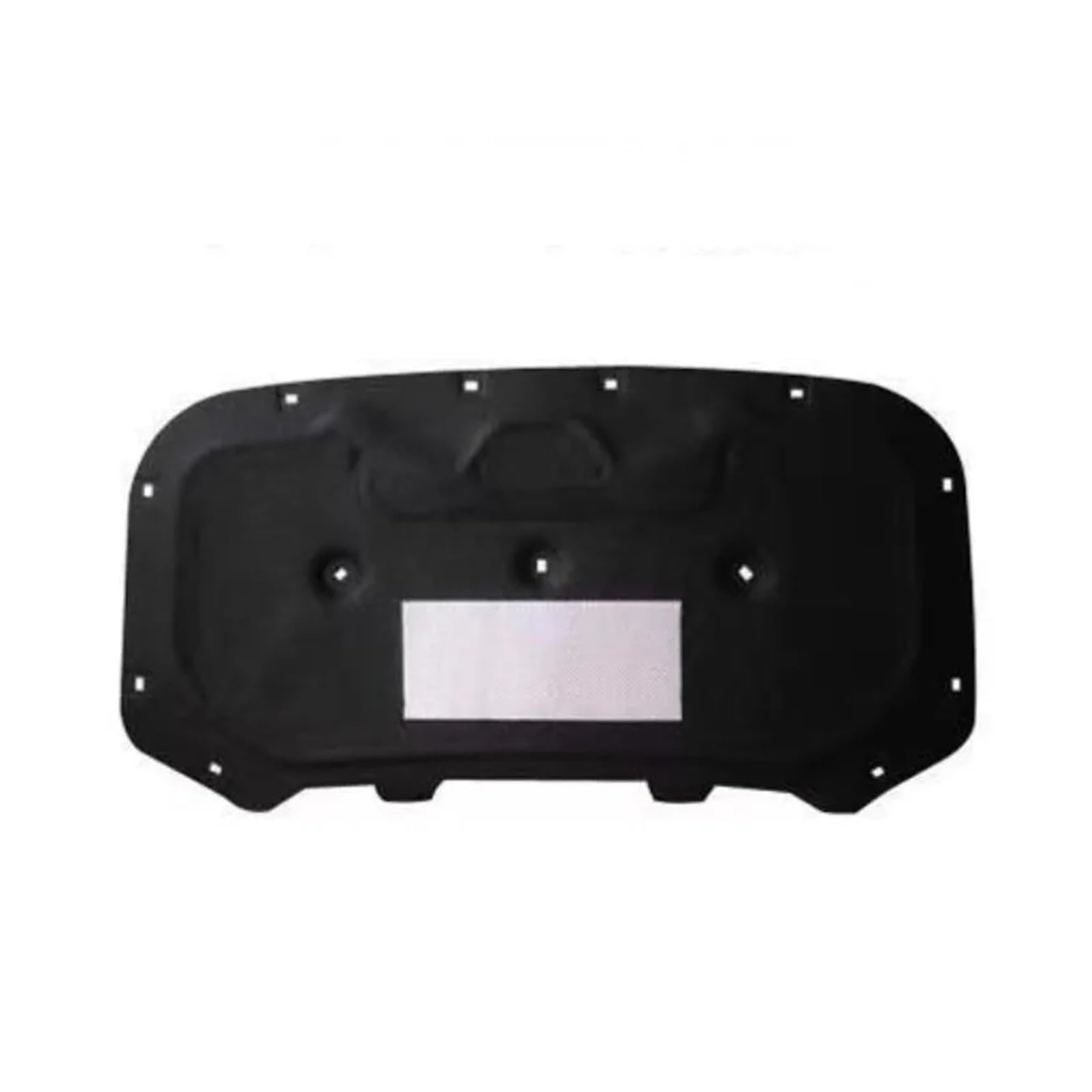 Car Engine Hood Pad Compatible for VW Taos Tharu 2019~2024 Black Silver Front Engine Sound Insulation Carpet Rug Car Accessories(Silver)