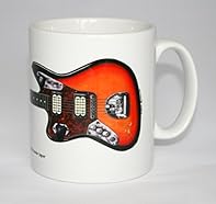 Dishwasher, microwave and UV-proof Ideal for all Nirvana fans Unique hand-drawn illustration Part of the Guitar Mug Collection from George Morgan Ideal for use in the home or studio