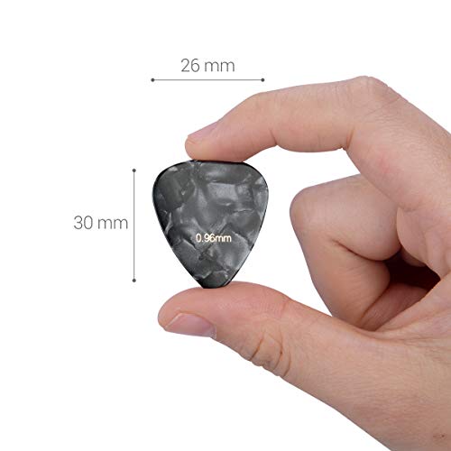 kwmobile Médiator guitare – Lot 9x médiator de 3 épaisseurs 0,46mm/0,71mm/0,96mm – Plectre guitare acoustique électrique… - Les Beatles, Paul McCartney, John Lennon, RIngo Starr, George Harrison kwmobile Médiator guitare - Lot 9x médiator de 3 épaisseurs 0,46mm/0,71mm/0,96mm - Plectre guitare acoustique électrique… – Image 5