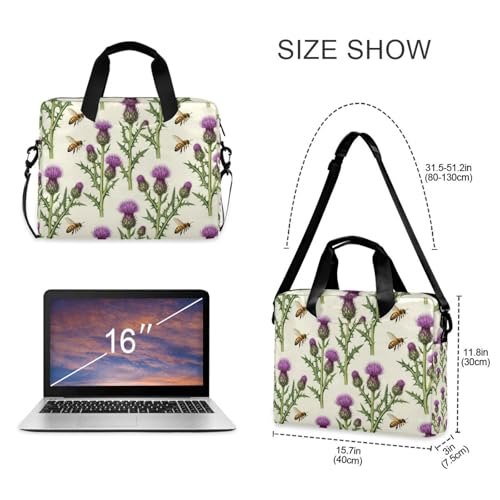 Funda para Laptop de 15.6 Pulgadas con Asa y Correa miniatura 5