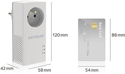 Netgear adattatore PLP1000 100FRSbianco bianco CPL 1000 Mbps