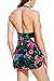 Dolamen Mujer Trajes De Baño con Falda, 2018 Nuevo Dos Piezas Floral...