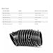 Engine Air Intake Filter Hose Compatible With 1992–1995 Bravada Jimmy Sonoma S10 Blazer 4.3L V6 | Replaces 696-100 25098669