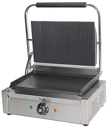 large panini press machine pannini maker commercial contact grill ribbed griddle effect toaster