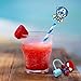 8Pcs Straw Covers Cap for Tumblers, Cute Cartoon Straw Topper, Silicone Straw Tip Covers for Drinking Straws (8Pcs Hero 8mm 7L)