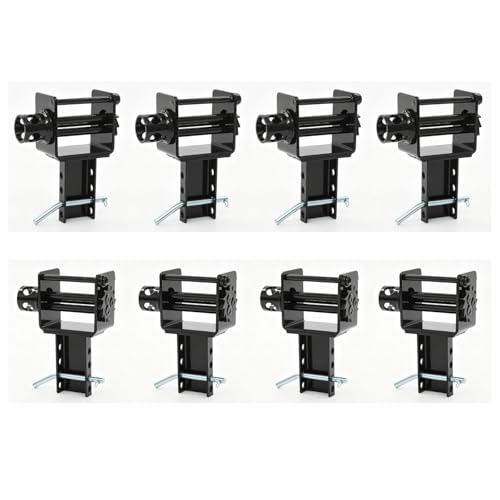 Image of Trailer Stake Pocket Winch, 8Pcs Stake Pocket Ratchet Straps, Working Load Limit 5,400Lbs and Breaking Strength 16,200Lbs, for Trailer Transport Scenarios, Logistics, Freight, Other Industries