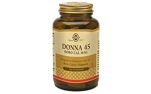 DONNA 45 BORO CAL MAG 100 compresse - Solgar