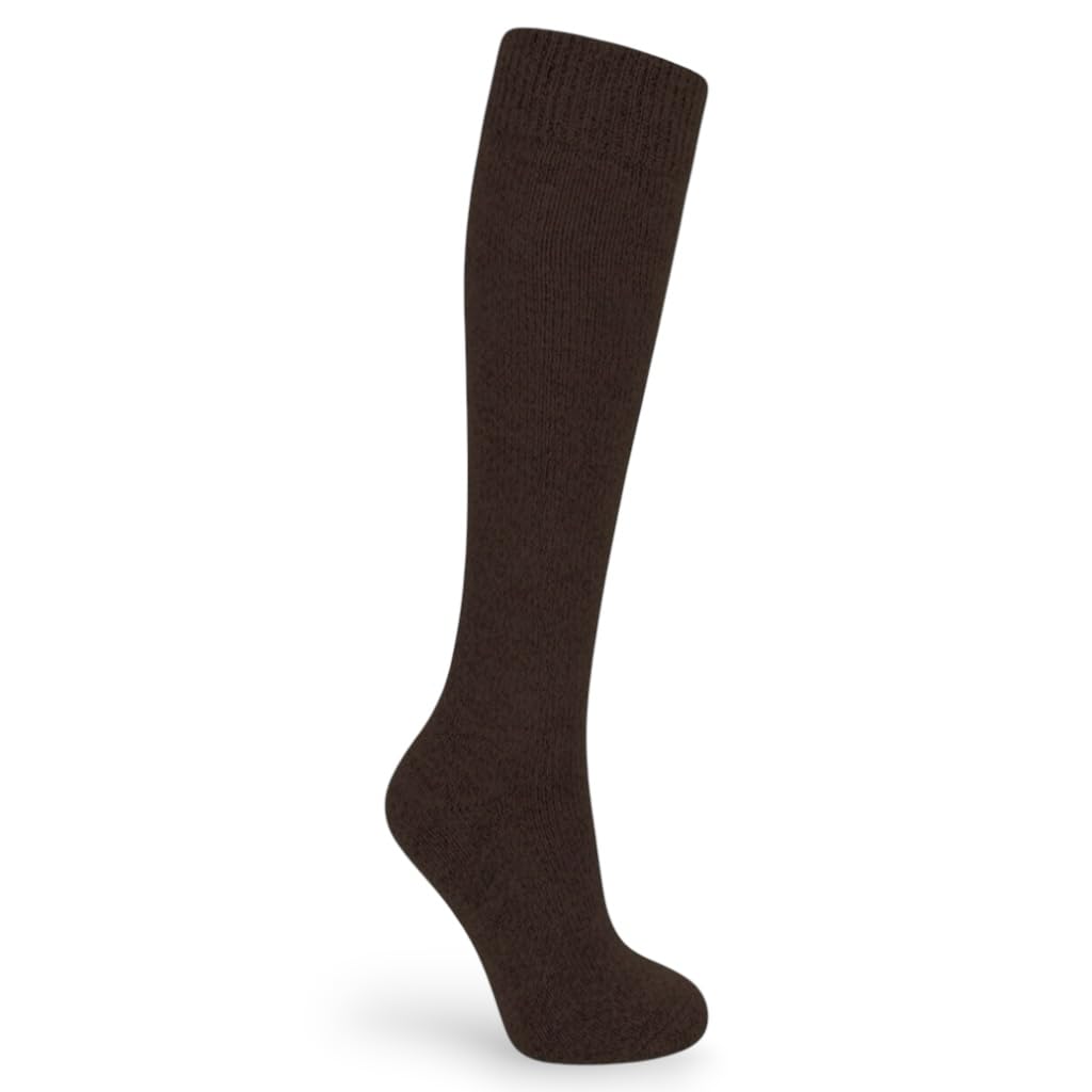 Lambswool Knee High Boot Socks for Women Natural Thermal Winter Wool Leg Warmers Warm Cozy Socks