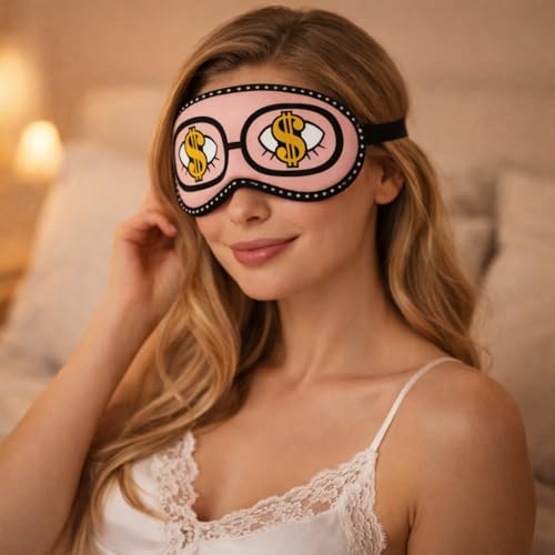 Image of Jenna Angry Ice Gel Eye Mask For Insomnia, Meditation, Puffy Eyes And Dark Circles (Dollar Gel)