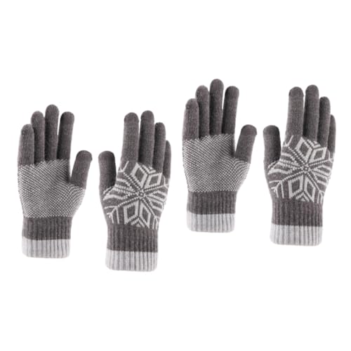 Guantes de caza para hombre en color gris ideales para rutas de invierno