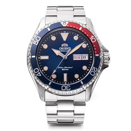 Orient Watch Diver Design RN-AA0812L Men's Automatic Watch, Silver