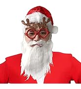 Amazon | 【BEAUTY PLAYER】サンタ 髭 サンタ ヒゲ サンタ 帽子