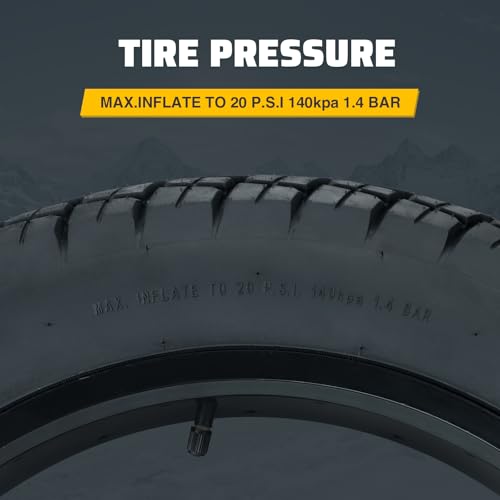 ZUKKA 16/20/26×4.0 E-Bike Tire 2 Pack Fat Tire High