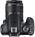 Canon EOS 1500D 24.1 Digital SLR Camera (Black) with EF S18-55 is II Lens