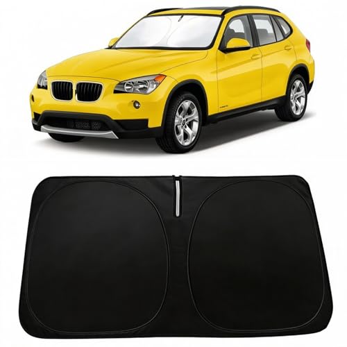 PAIMOHO Windshield Sun Shade for BMW X1 E84 2011-2015 Accessories, Car Front Window Sun Visor & Heat...