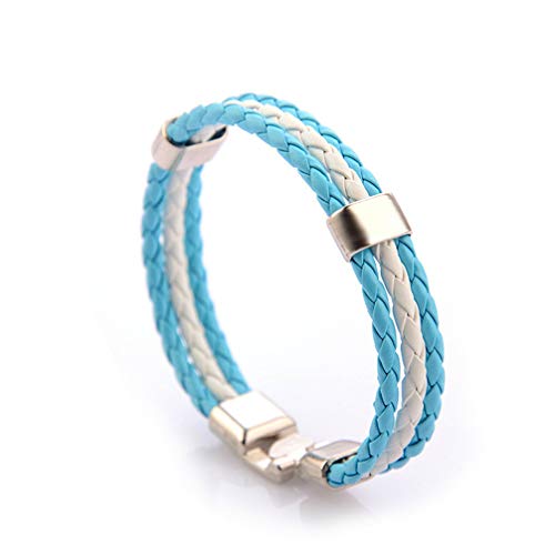 Toporchid Bracelet en Cuir de Vachette Imitation PU Bracelet en Cuir de Couleur Drapeau National Drapeau du Pays Coupe du Monde (Argentine) Cover