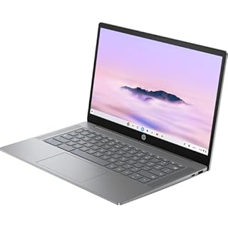 HP Chromebook Plus 14 Inch Touchscreen Laptop Full HD IPS Intel Core i3-N305 8GB LPDDR5 RAM 256GB UFS Intel UHD Graphics WiFi Bluetooth Backlit Keyboard ChromeOS 14a-nf0035cl Meteor Silver (Renewed)