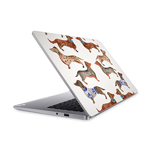 Autocollant vinyle compatible Mi Notebook 14 2020 design Cat Coquillette