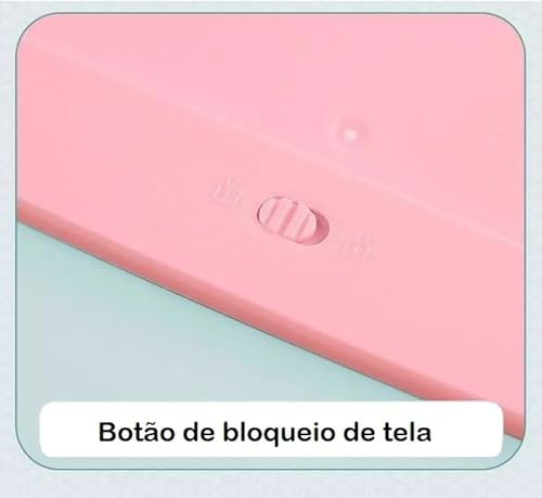 Lousa Mágica Infantil Digital Tablet lcd Escrita Colorida Para Desenho Criança com Caneta 12