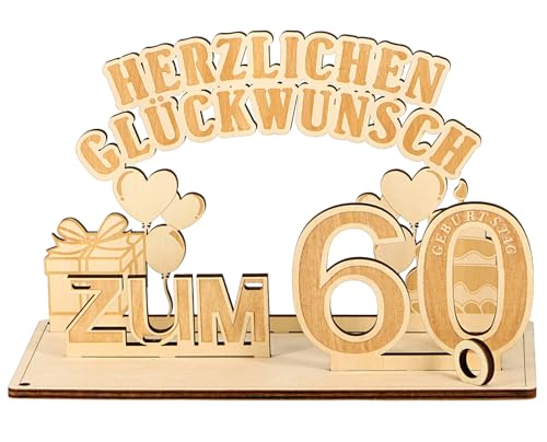 Giftota Original 15. Geburtstag Geldgeschenke Holz mit LED Lichterkette, Deko 15 Geburtstag Mädchen Junge, Geburtstagsgeschenk für 15 Jahre Mädchen Junge