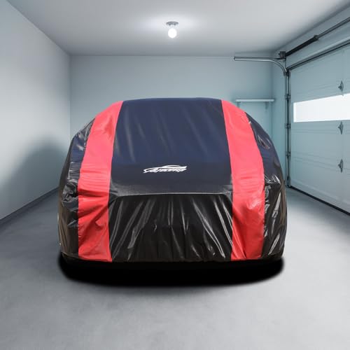 Image of Car Cover Custom Fit for Ford Taurus 1986-1991 Sedan, Taurus Car Cover Waterproof All Weather with Cotton Liner for Rain Snow Sun Protection, Compatible with LX GL SHO Sedan