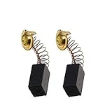 Tamaño: 12 x 7,5 x 6 mm Create Idea - 1 par de escobillas de carbón metálico 999-021 para sierra deslizante mixta de repuesto para Hitachi C8FSE C8FSHE