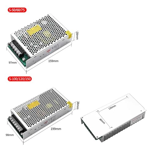 Alimentation à découpage 12V 200W pour bande LED et caméras CCTV