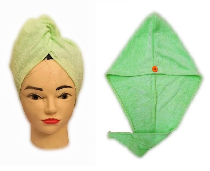 JSR Cart Quick Turban Hair-Drying Absorbent Microfiber Towel/Dry Shower Caps/Bathrobe Hat/Magic Hair Wrap for Women