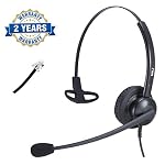 MKJ Cisco Headset with Noise Cancelling Mic Wired Office Phone...