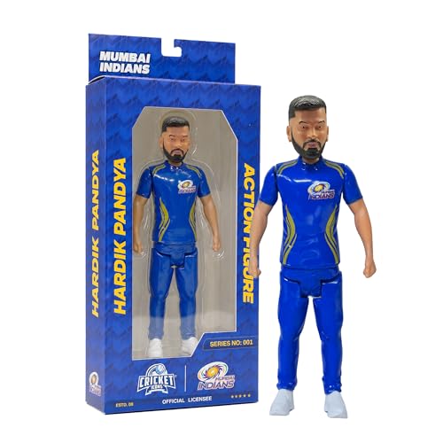 Image of Action Figure, 7 Inch Hardik Pandya | IPL Edition, 360 Rotatable Head, For Fans & Collectors