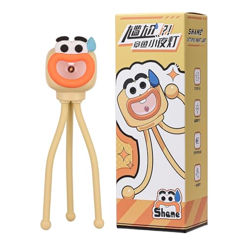 Lámpara de escritorio de pulpo USB para evitar fatiga visual al estudiar 4