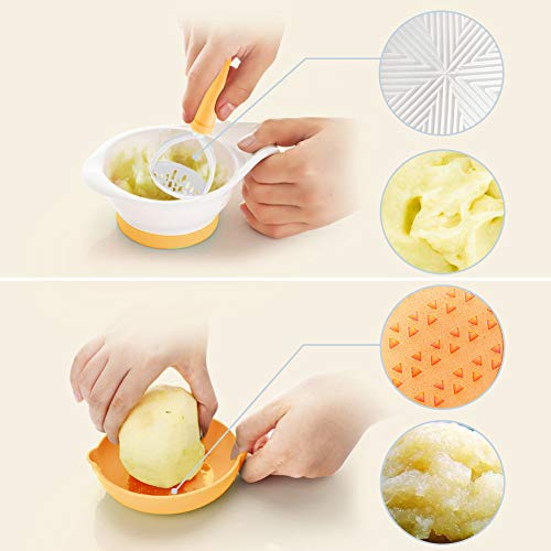 image for Matyz V7F Versatile Baby Food Maker Set - Toddler Food Mills with Mash
