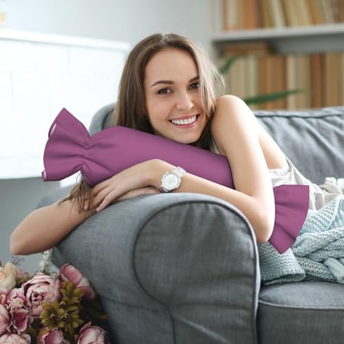 Almohada de espuma viscoelástica negra tamaño único miniatura 7
