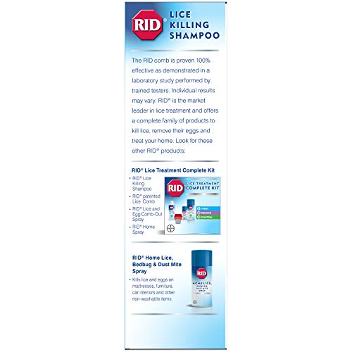 Rid BY-087 Lice Killing Shampoo Contains Nit Comb Bottle 8 Ounce thumb #2