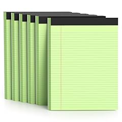6 Pack Green Legal Pads