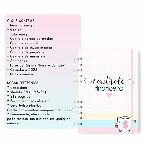Planner Financeiro Permanente - Organize As Finanças