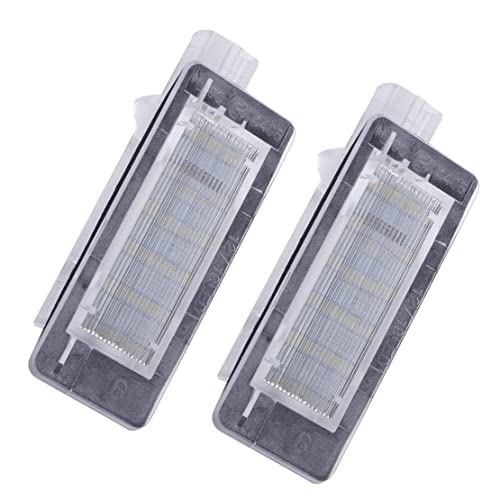 2 moduli luci a 18 Led SMD per illuminazione targa...