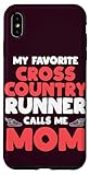 custodia per iphone xs max il mio corridore preferito di sci di fondo mi chiama mamma xc running